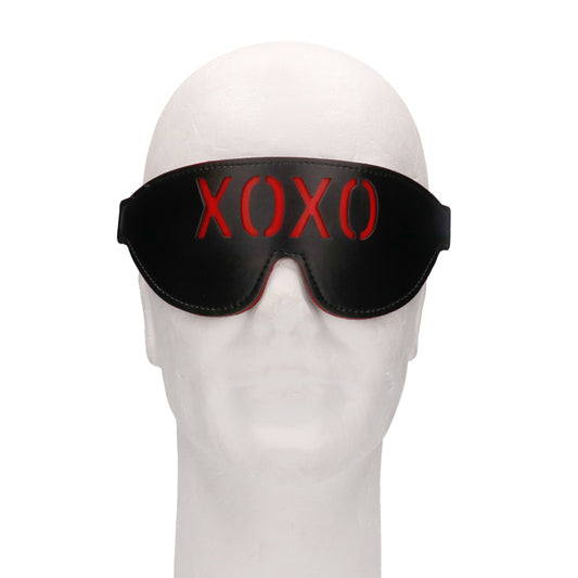 Ouch! 'XOXO' Blindfold Black