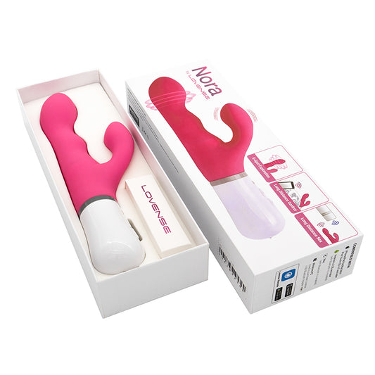 Lovense Nora Bluetooth Remote-Controlled Long-Distance Rabbit Vibrator