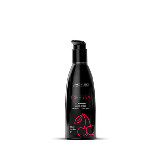 Wicked Aqua Cherry Water Based Lubricant 2 oz.