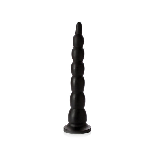 Tantus Cowboy Beaded Dildo Onyx (Box)