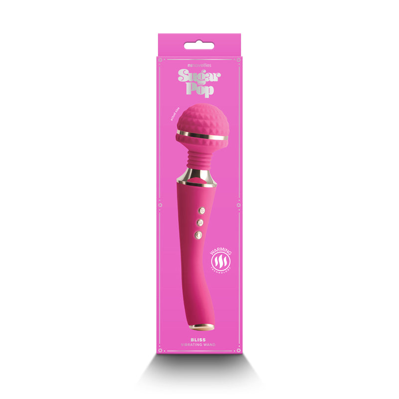 Sugar Pop Bliss Warming Wand Vibrator Pink