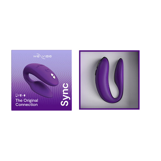 We-Vibe Sync Rechargeable Silicone Couples Vibrator Purple